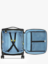 Uitbreidbare Handbagage Delsey Zwart montmartre 3.0 803-vue-porte